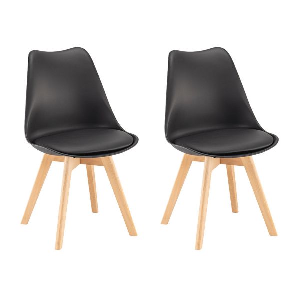 Silla étkezőszék 2 db fekete színben
