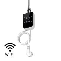 Wifi-s fűtőpatron törölközőszárító radiátorhoz digitális hőfokszabályozóval 800W fehér