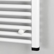Egyenes törölközőszárító radiátor 1200x600 mm fehér