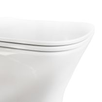 Nile monoblokkos kompakt WC alsó kifolyással soft close ülőkével