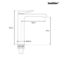 Arno magasított mosdó csaptelep