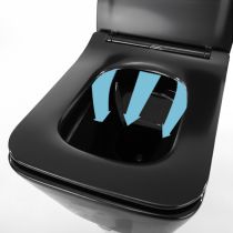 Tina fali rimless WC soft close ülőkével