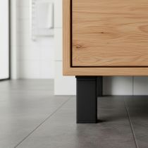 Uni bútorláb 100 mm fekete