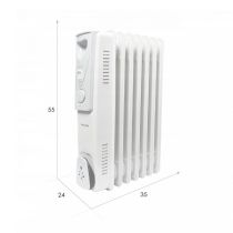 HH-1001 7 tagos olajradiátor 600W/900W/1500W