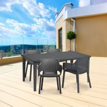 Fueva 4+1 kerti bútor garnitúra szett