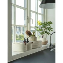 Jarana kosarak, pamut, fehér, 3 db