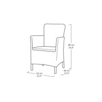 Miami Balcony kerti bútor garnitúra szett