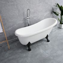 Clark szabadon álló fürdőkád fém lábakkal