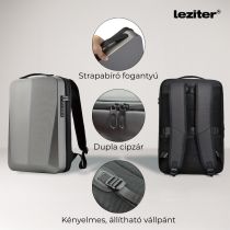 Axen merevített Usb-s laptop hátizsák