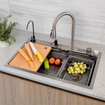 Rose III rozsdamentes mosogató