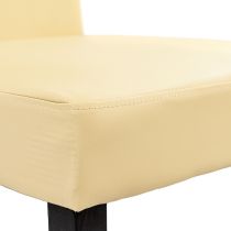 Megan 6+1 étkező garnitúra fehér-bézs