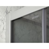 Evora White 90 hátfalas zuhanykabin zuhanytálcával