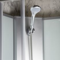 Evora White 90 hátfalas zuhanykabin zuhanytálcával