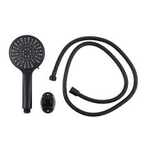 Lili 5 funkciós kézizuhany tömlővel tartóval fekete