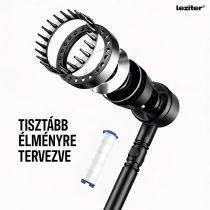 Kori 3 funkciós kézizuhany tömlővel tartóval szürke