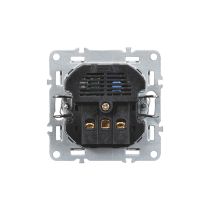 Nova csatlakozóaljzat USB csatlakozóval szürke