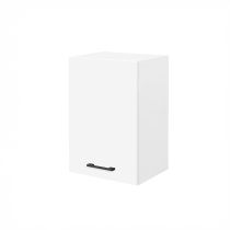 Praktik 40 felső szekrény 1 ajtós, fehér-fehér