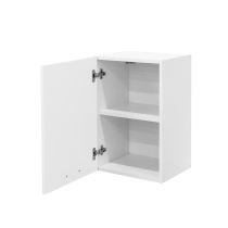 Praktik 40 felső szekrény 1 ajtós, fehér-fehér