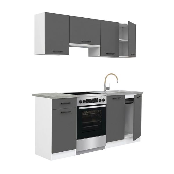 Egyenes konyhabútor Egyenes konyhabútor