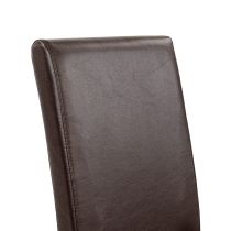 Karin 4+1 étkező garnitúra fehér-barna