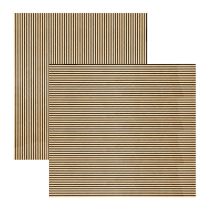 Akusztikus falpanel bambusz hatású 260x60x1,8 cm