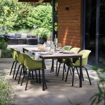 Porto 160 műanyag kerti asztal