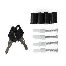 Postaláda horganyzott acélból antracit