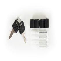 Postaláda horganyzott acélból újságtartóval antracit