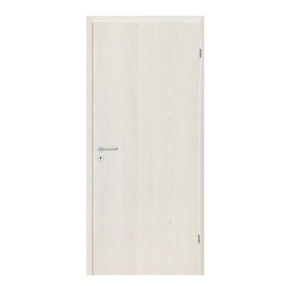 Dekor ajtólap 3D Fehér kőris 90 jobbos BB zár króm pánt