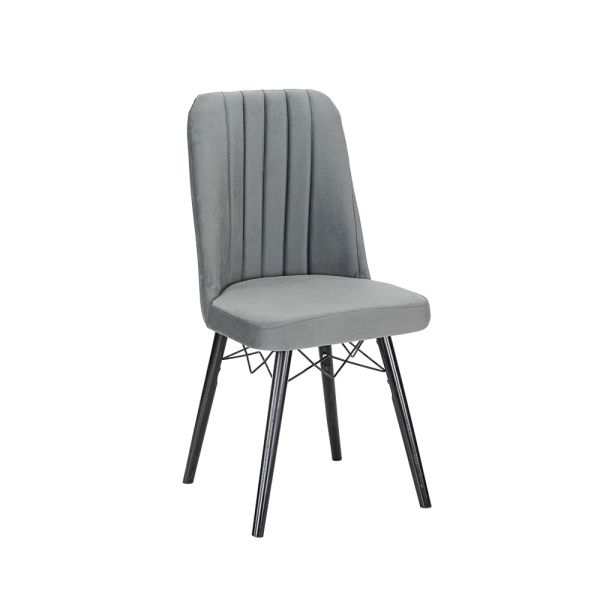 Lorna étkezőszék szürke színben