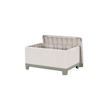 Scandi linea kerti bútor szett jute tárolós asztallal