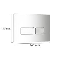 Roya Doris 21CHR falba építhető WC tartály szett