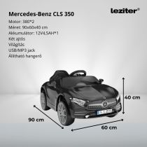 Elektromos autó Mercedes Benz CLS 350 fekete