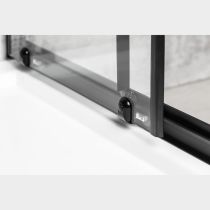 Olga SQ Element 80 zuhanyajtó fekete