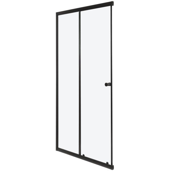 Olga SQ Element 80 zuhanyajtó fekete