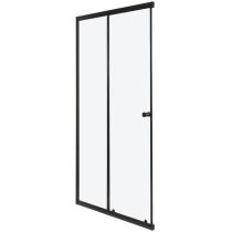 Olga SQ Element 100 zuhanyajtó fekete