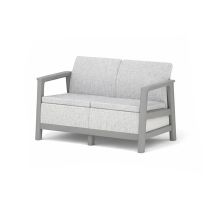 Scandi linea kerti bútor szett jute tárolós asztallal