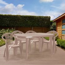 Elma 4+1 kerti bútor garnitúra szett