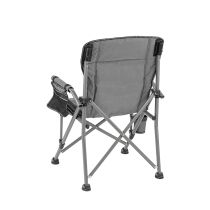 Leziter Comfort Plus karfás horgász szék pohártartóval szürke