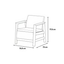 Scandi Balcony linea set kerti bútor garnitúra
