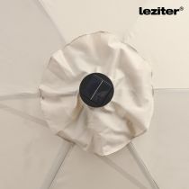 Solari kerti napernyő led lámpával bézs 300 cm