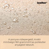 Gina kerti napernyő bézs 300 cm