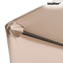 Gina kerti napernyő bézs 300 cm