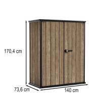 Signature műanyag kerti tároló 1400 L