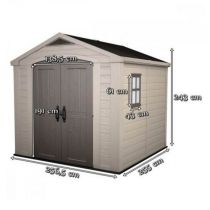 Factor 8x8 kerti ház