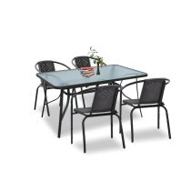 Elzas 4+1 kerti bútor garnitúra szett