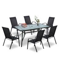 Arlon 6+1 kerti bútor garnitúra szett