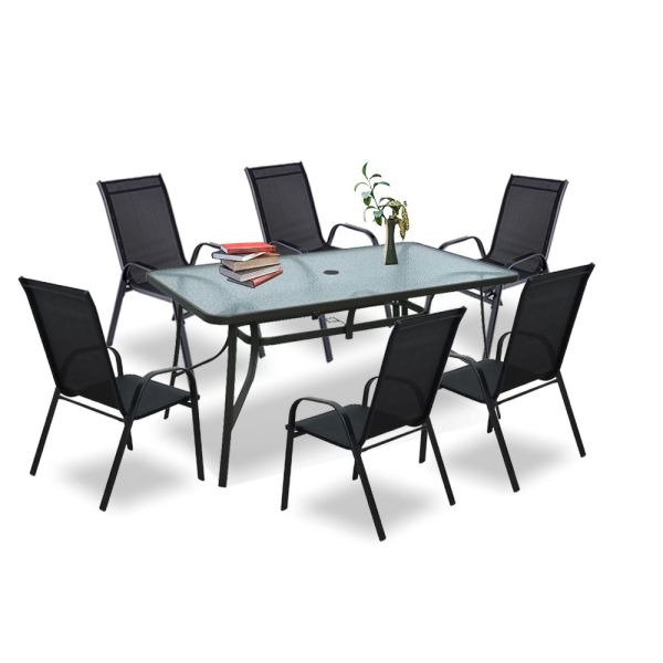 Arlon 6+1 kerti bútor garnitúra szett