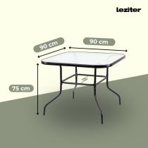 Amira 4+1 kerti bútor garnitúra szett