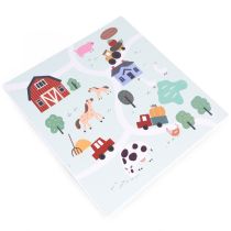 Nagy EVA habszivacs szőnyeg farm 90.5x90.5 cm 21 db